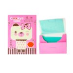 Anti-shine facial paper in sheets