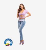 Colombian Jeans butt lifting straight high waist 6141