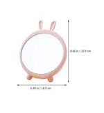 Desktop and wall hanging foldable portable bunny mirror - Image 7