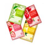 Fruits face mask set 6 units