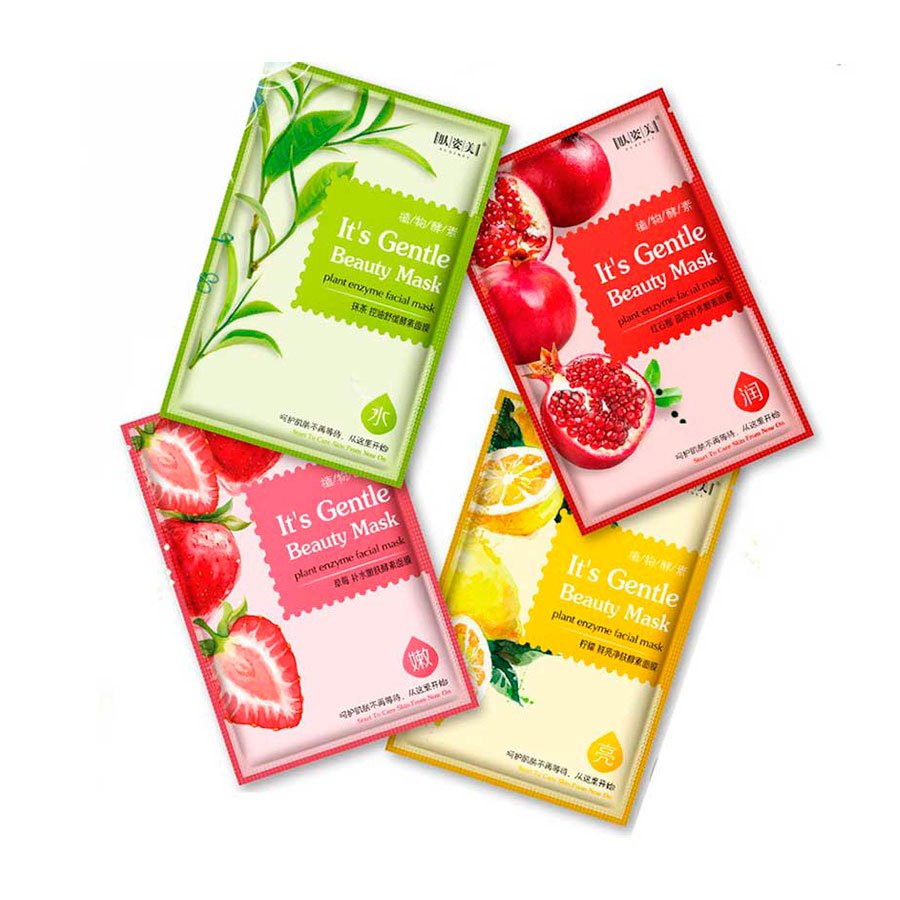 Fruits-face-mask-set-6-units.jpg Fruits face mask set 6 units - Image 1