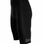 Men’s cycling bib short KM100 New white signature - Image 2