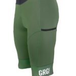 GO RIGO GO! Men's cycling bib short KM50 selva - Imagen 2