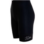 Women’s cycling bib short KM100 New white signature - Image 2