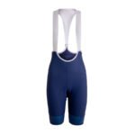 Women’s cycling bib short KM100 New signature blue