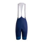 Women’s cycling bib short KM100 New signature blue - Image 3