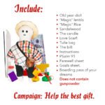 Old year doll kit with cap - Image 5