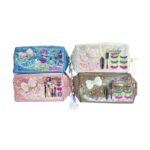 Makeup bag for purse shimmer with glitter - Imagen 3