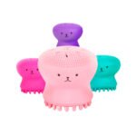 Octopus shape facial cleansing brush
