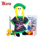 Old year doll kit with dress - Image 2