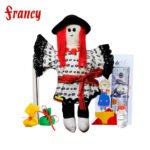 Old year doll kit with dress - Image 3