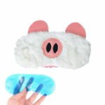 Sleeping eye mask pig