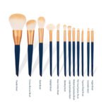 Star motion makeup brush set of 12 - Image 3