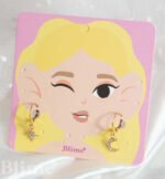 Sun and moon earrings