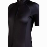 Women´s cycling jerseys M/C KM100 Comfort Charcoal - Imagen 4